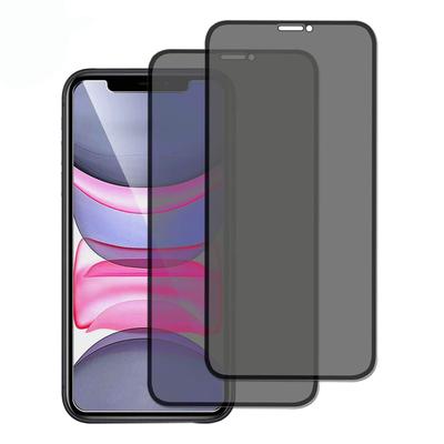 Privacy Screen Protector for iPhone 11/iPhone XR，Innovative Anti-Spy 2.5D Touch Full Cover 9H Temper