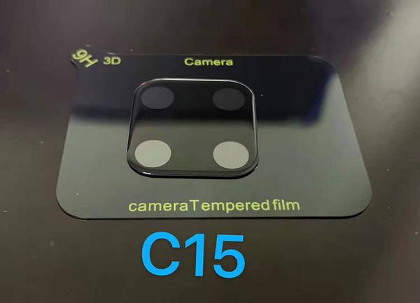 REALME &nbsp;black camera lens glass protector