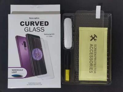 Samsung S10 &nbsp;UV glass protector 3D full clear