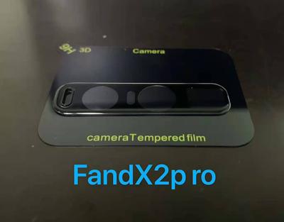 Oppo camera lens black glass protector
