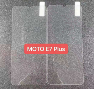 Moto E7 PLUS clear glass