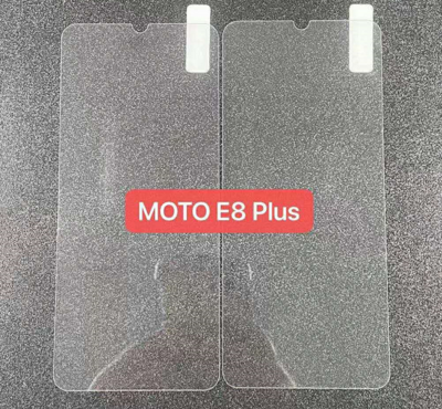Moto E8 PLUS clear glass